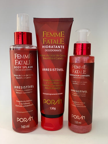 Kit Femme Fatale Irresistivel Porán