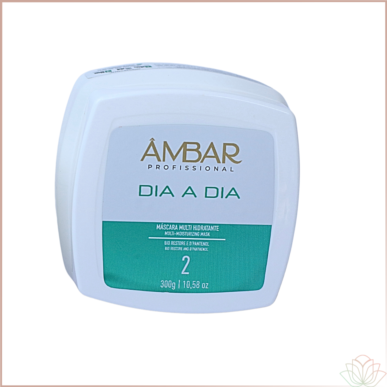 Kit Ambar Profissional Dia a Dia Hidratação Equilíbrio hídrico dos fios, trazendo suavidade, leveza e brilho.